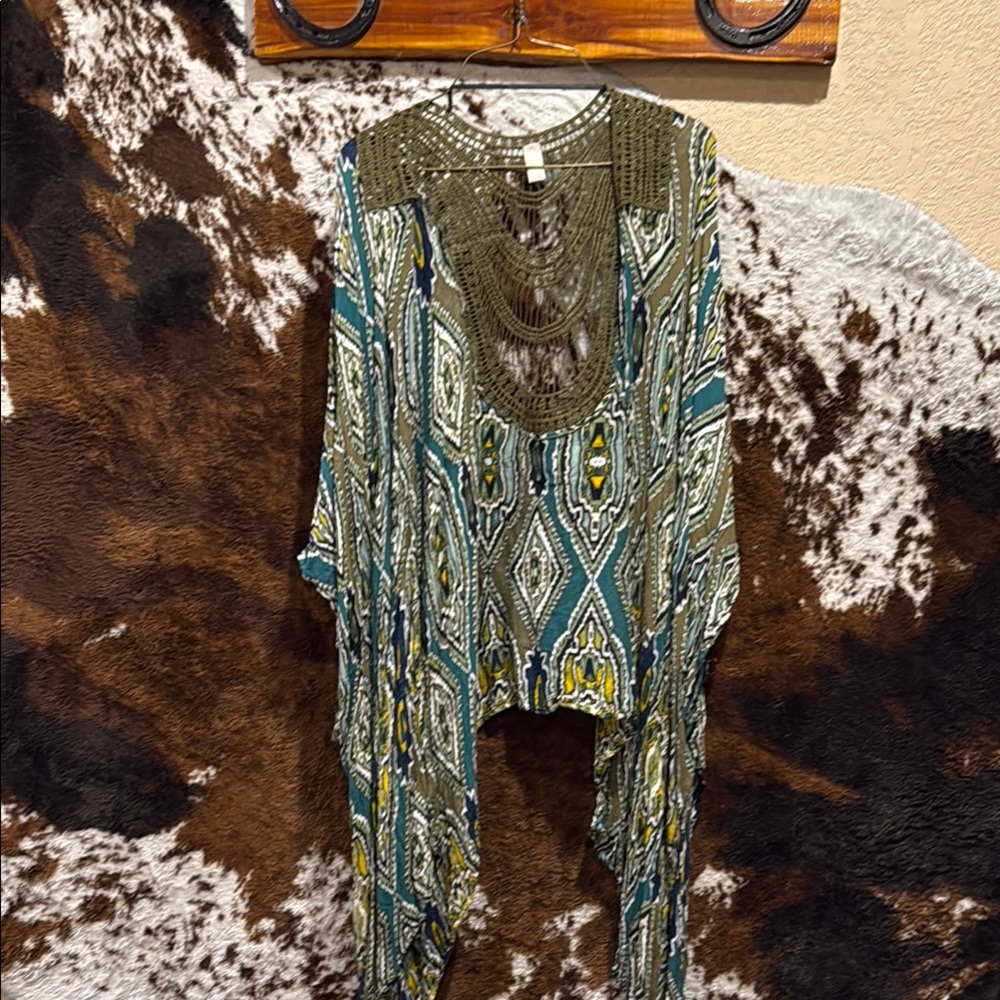 Bohemian Patterned Cardigan